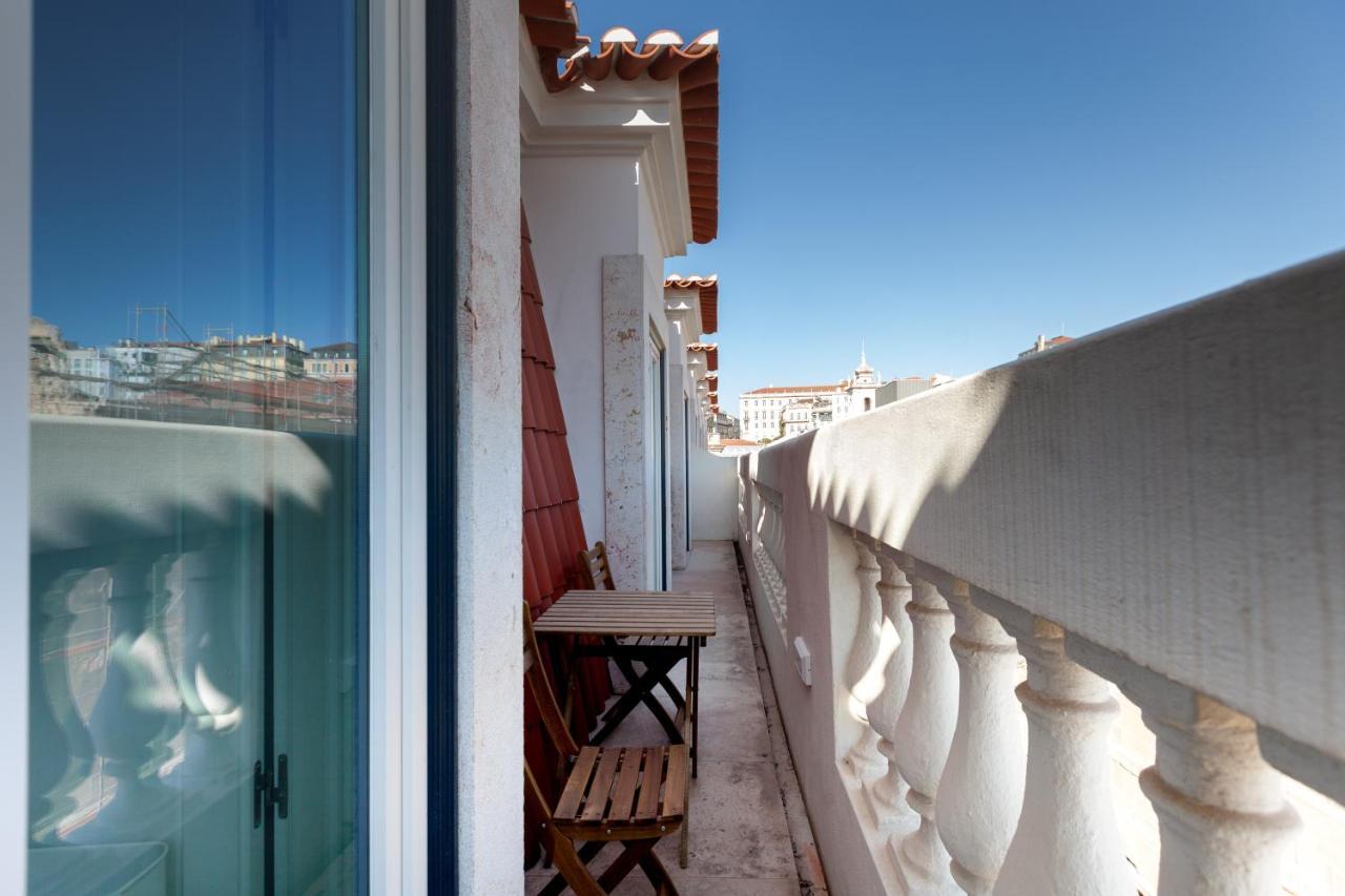 Flh Praca Comercio Artistic Flat With Balcony Лісабон Екстер'єр фото